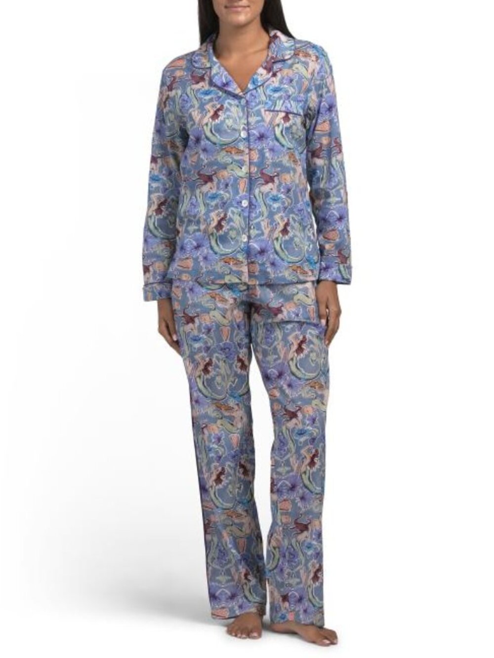 THE LAZY POET 2pc Emma Calypso Pajama Set
